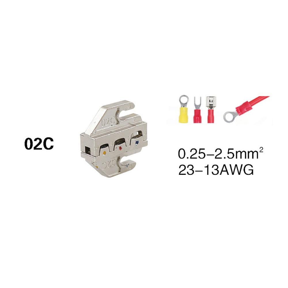 Replacement Crimping Tool 4mm Slot Wire Crimper Jaws High Quality Jaw Tool  for Crimping Terminals