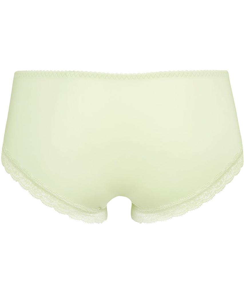 Wacoal Panties Bra with Sleek Pair with Asam Jersey Material PRA633 ME M Boy-Length (Ribbon Sides) BRB433, Length, Nylon-Bear (Back),