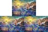 Mermaid Art Oil Painting Print On Canvas Modern Home Decor The Little Mermaid Framed Without