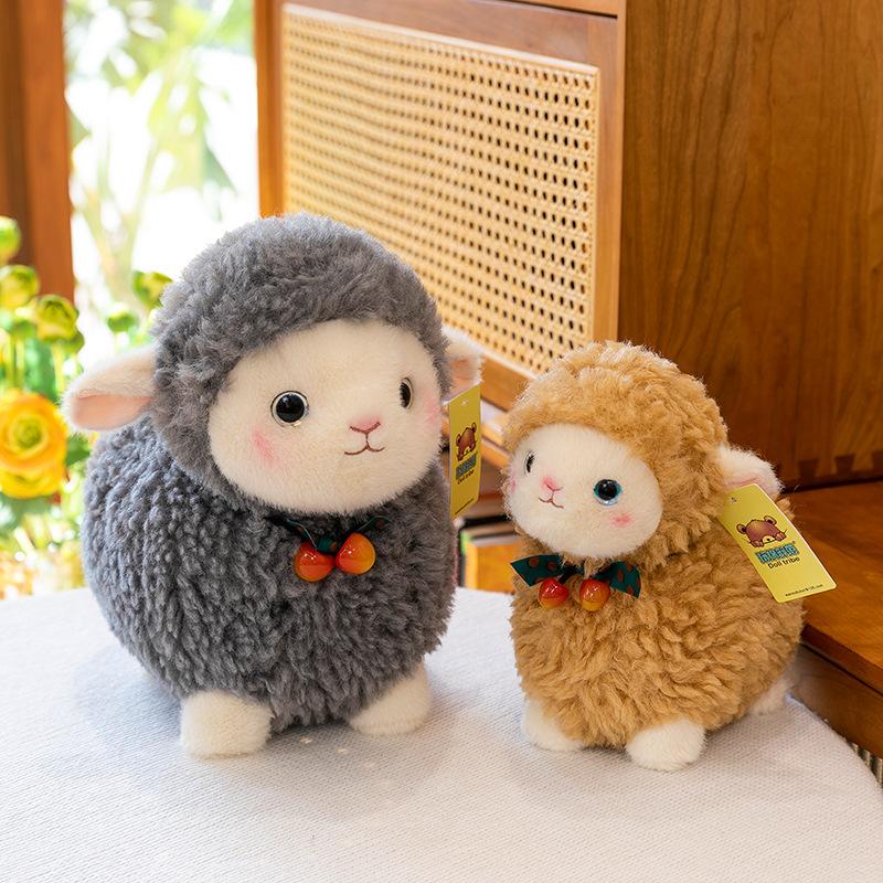 New Cute Sheep Plush Doll Soft Cute Lamb Doll Children's Soothing Toy Birthday Gift