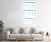 2026 BUDGETPLANNR Wall Calendar: English Office Planning
