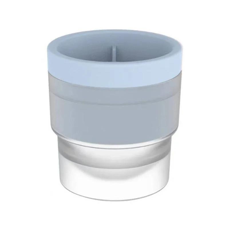 1/2/4 st Silikon Isbitsform Stor Rund Form Livsmedelsgodkänd Rund Bricka Bar Coola Prylar Köksredskap Form för att Göra