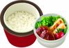 Asvel Cafe Bowl Lunch 500ml Mickey Minnie Red &