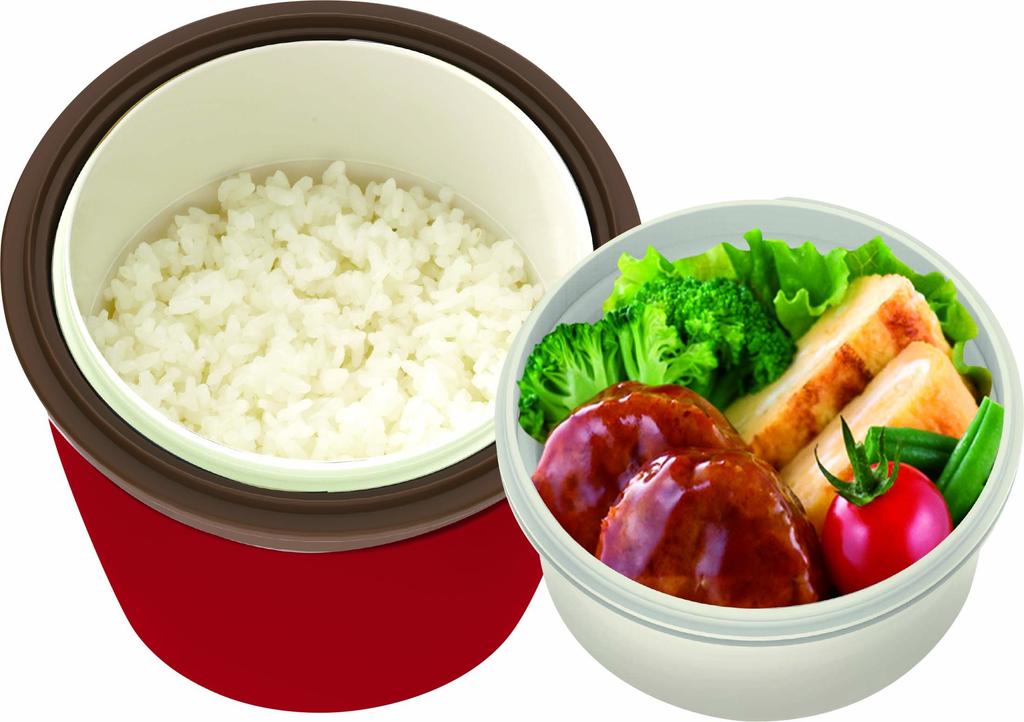 Asvel Cafe Bowl Lunch 500ml Mickey Minnie Red &