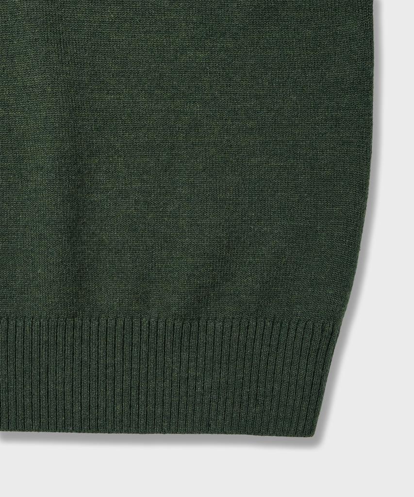 AMFEAST Essential V-Neck Knit Green