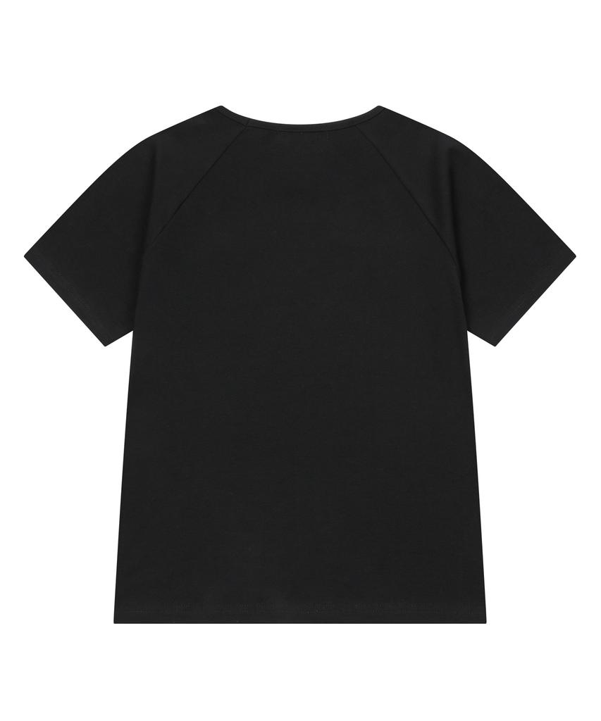 MUCENT Malti Heart Camo Raglan Short Sleeve T-Shirt (3 Colors)