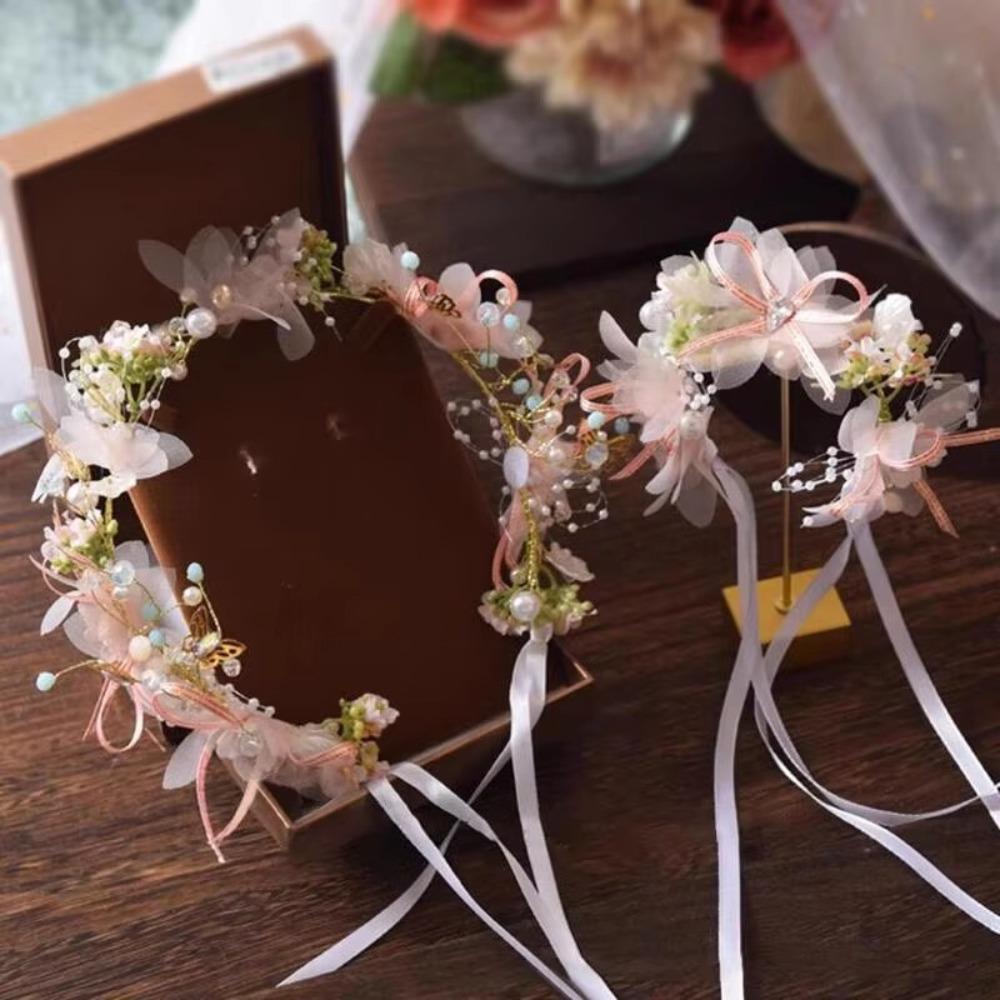 Sweet Pearl Hairband Super Immortal Fairy Headband New Headwear  Wedding