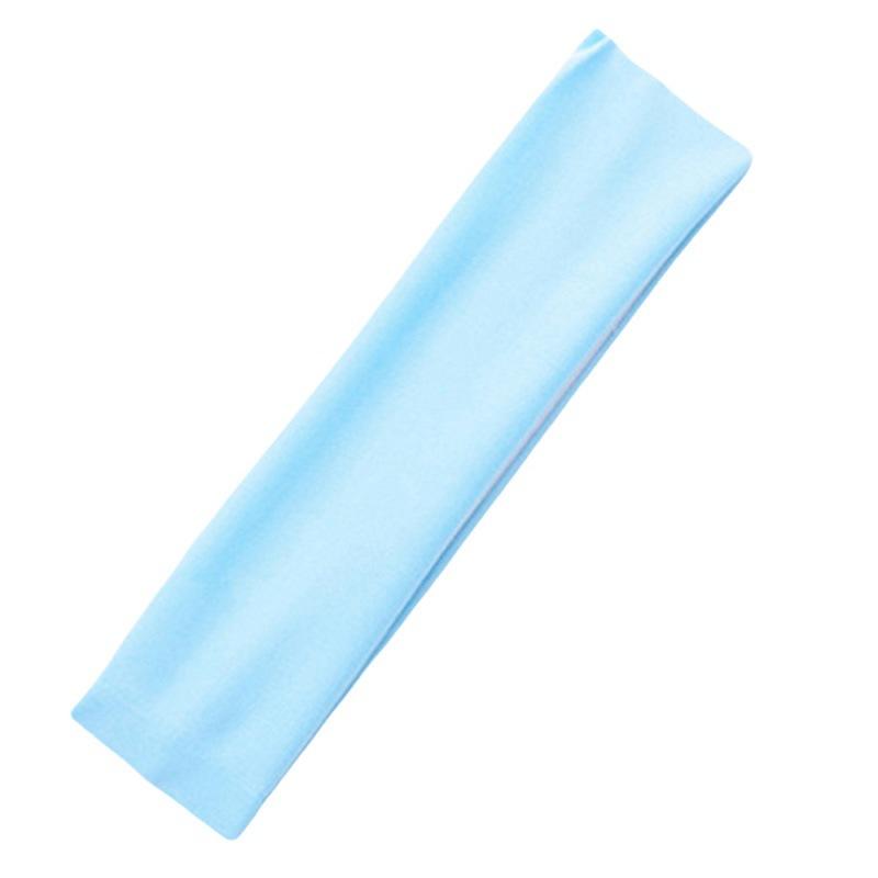 Nová tečkovaná elastická čelenka na jógu Módní tečkovaná čelenka na make-up Doplňky do vlasů Sportovní fitness Pot absorbující čelenka