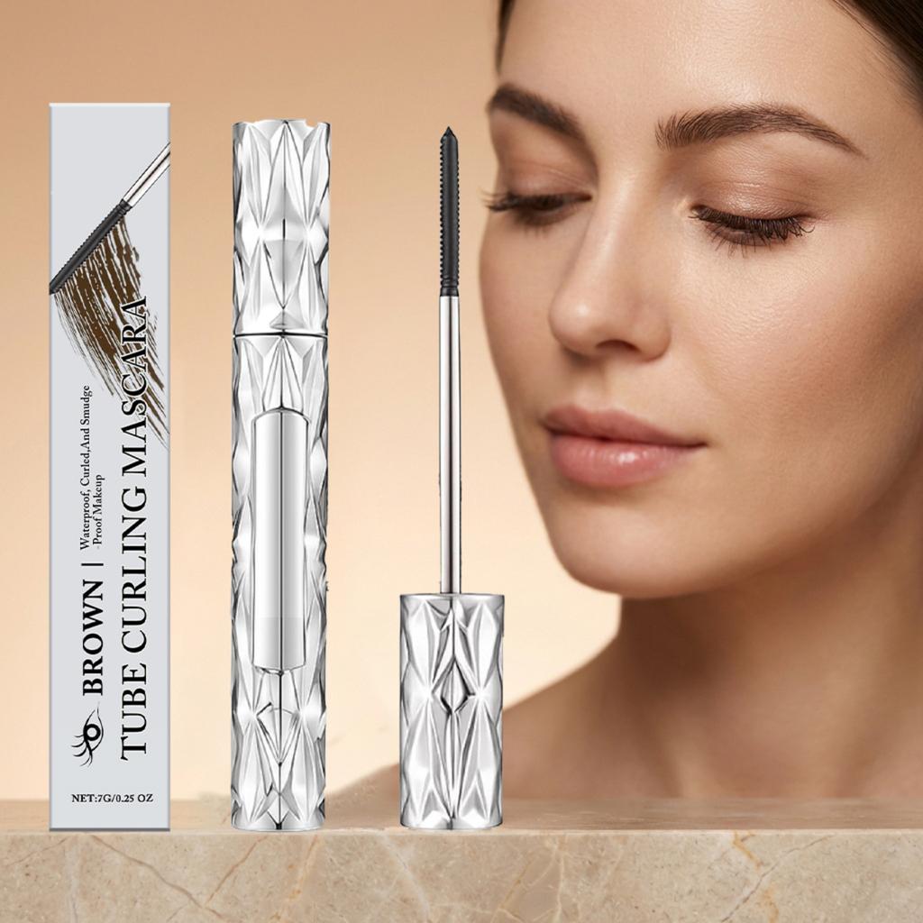 Curly Mascara, Brown Mascara, Long-lasting And Smooth, Light And Natural Mascara