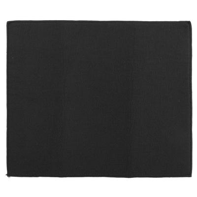 Dish Drainer Mat Microfiber Black 48X40 Cm