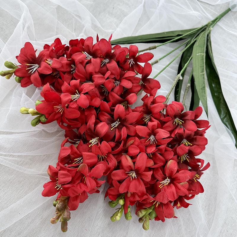 Hyacinth Flower Artificial Wedding Hotel Restaurant Decoration Ornament Desktop