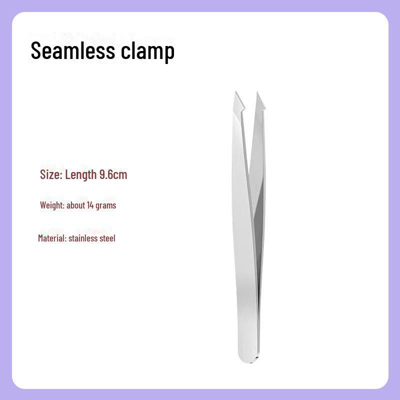 Stainless Steel Small Tweezers: Eyebrow and Beard Plucking Tool