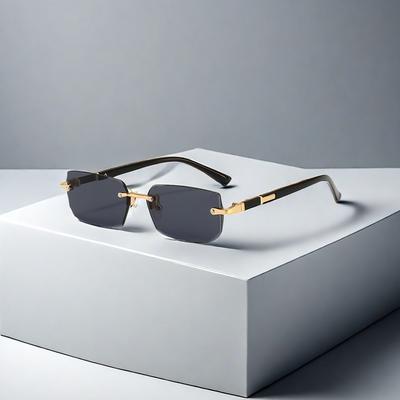 Fashionable Sunglasses Frameless Sunglasses Non-Polarized Fashion Accessory