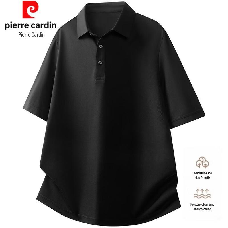 Pierre Cardin Men s Short Sleeve Cotton Blend Polo Shirt 3XL