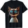 Siamese Cat Kitten Cat Lover Cat Mom Dad Cute Siamese Cats T-Shirt for Men Women Kids(1)