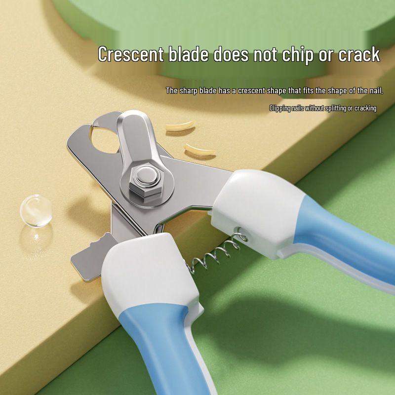 Stainless Steel Pet Nail Clippers for Cats & Dogs with Nail Grinder