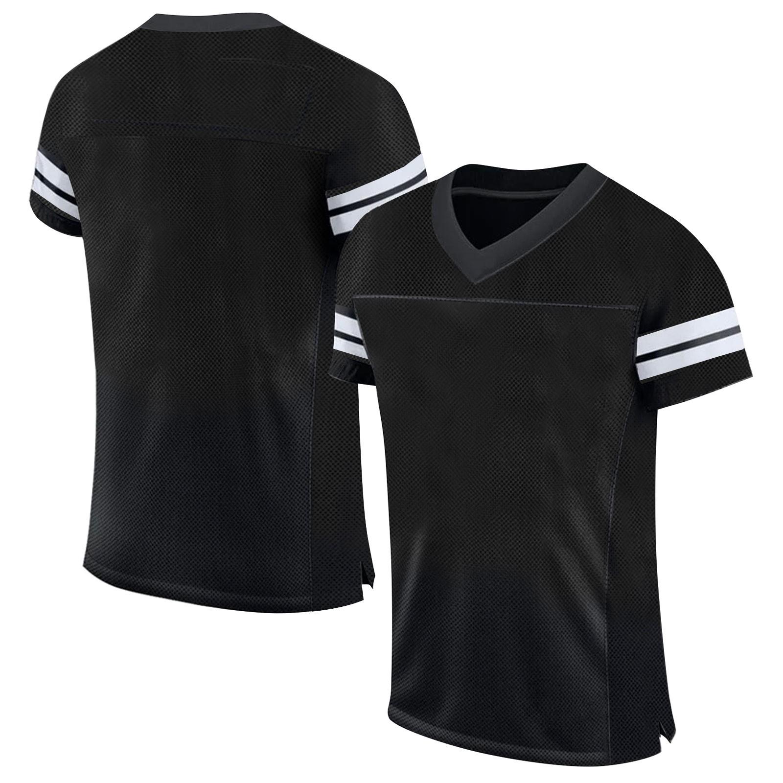 

Индивидуальные футбольные майки с персонализированным напечатанным названием и номером команды, спортивная форма для мужчин, женщин, молодежи чёрный