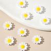 Vibrant Mixed Resin Mini Sunflower Flat Back Flower Figurines for Nail Art,Wedding DIY, Scrapbooking,Jewelry Crafts,Accessories