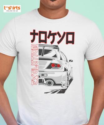 JDM Drift Car T-Shirt | Japanese Kanji Streetwear Tee