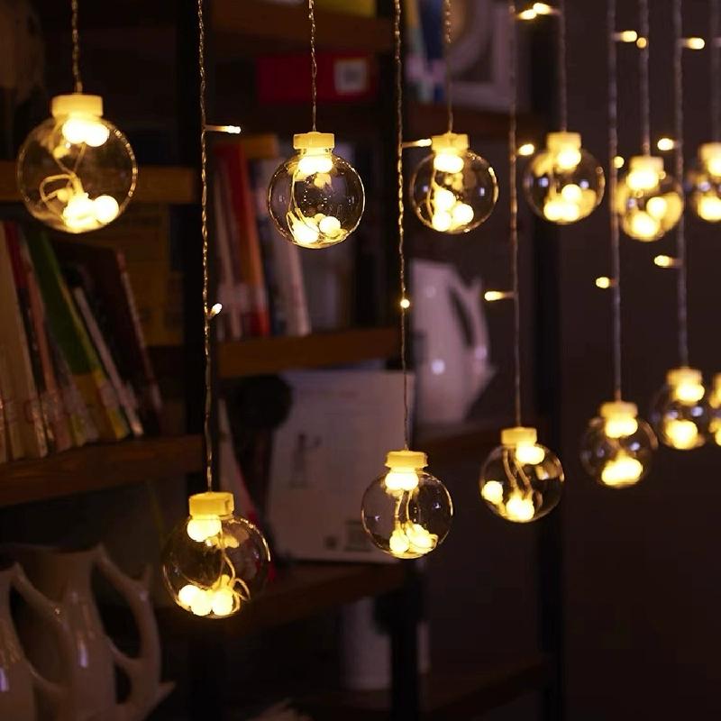 Christmas Decoration LED Birthday Gift Wishing Ball Light String Creative Modeling Light Photography Room Decoration Light String