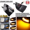 LED Dynamic Turn Signal Blinker Flowing Water Blinker Flashing Light For Ford Focus 2 MK2 2004-2008 C-MAX