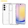 AMORUS Für Samsung Galaxy A15 4G/5G Hülle Weiches TPU Hartes PC Rückteil Stoßfest Handyhülle