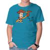 Unisex Crew Neck T-Shirt Snake In A Boot Graphic Short Sleeve Casual Tee