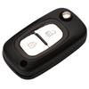 Kompatible Renault 2-Tasten Klappschlüsselgehäuse Ersatz (Kein Logo)