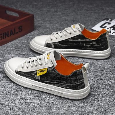 Men Denim Canvas Breathable Vulcanized Shoes New Fashion Outdoor Casual Man Comfort Non Slip Wear Sneaker Flat Zapatos Hombre