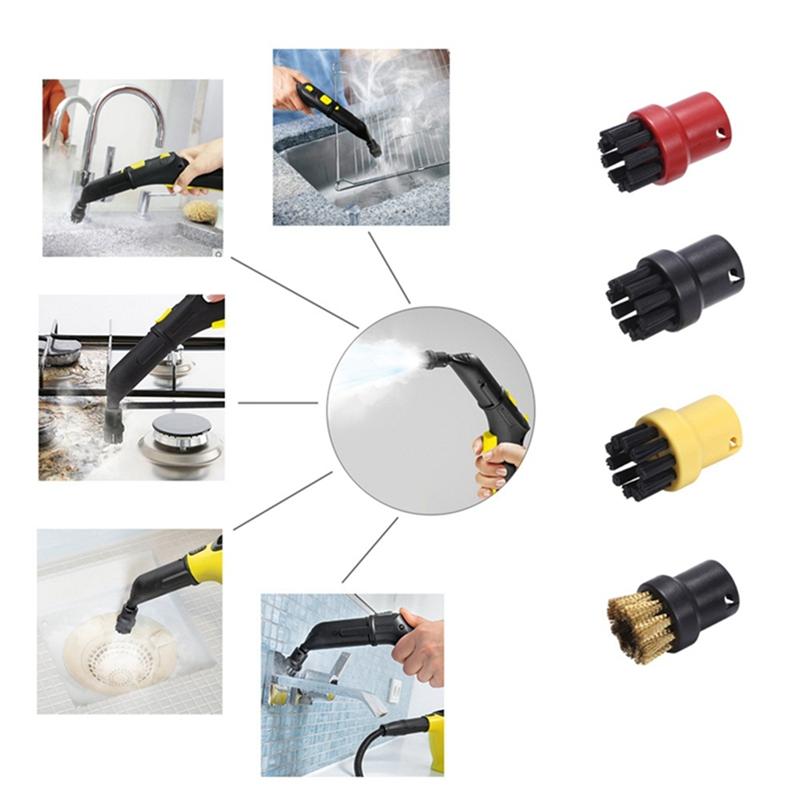 A03F-Suitable For Karcher Steam Cleaners Steam Nozzle Accessories For Karcher SC Series Includes Nozzle, Brush And Cloth