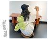 Kids Cartoon Plush Frog School Bag With Soft Material And Ergonomic Shoulder Straps