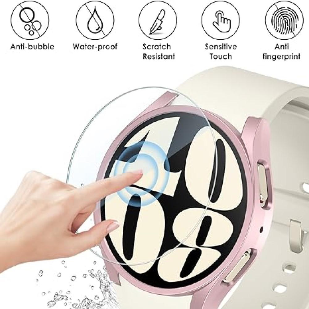 For Samsung Galaxy Watch Screen Case 40mm Tempered Glass Protective Film Protective Bumper Compatible Galaxy Watch Accessories