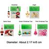 Handmade DIY Button Snowman Ornament Multiple Designs Santa Button Ornament Kit  Christmas Trees