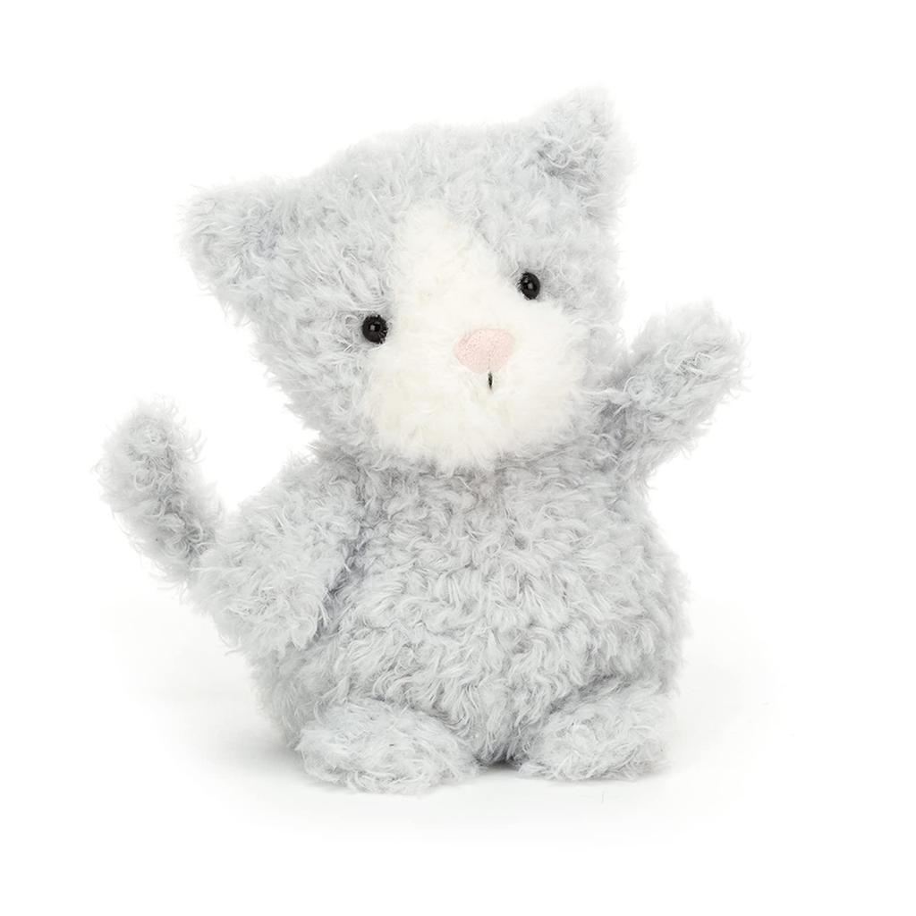 Jellycat Tiny Kitten Plush Toy 7 Inch - Cat and Kitten Stuffed Animal - Classic Kids Gift