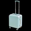 OEING Aluminum Frame Hardshell Spinner Suitcase