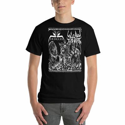 Abigail Vulcan Tyrant Split Sabbat Midnight Black Thrash Metal Unisex T-Shirt