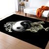 Moderní čínské Tai Chi Bagua Yin Yang Koberec do obývacího pokoje Koberec pro děti Play Home Deco Floor Mats E-sports Židle Koberce