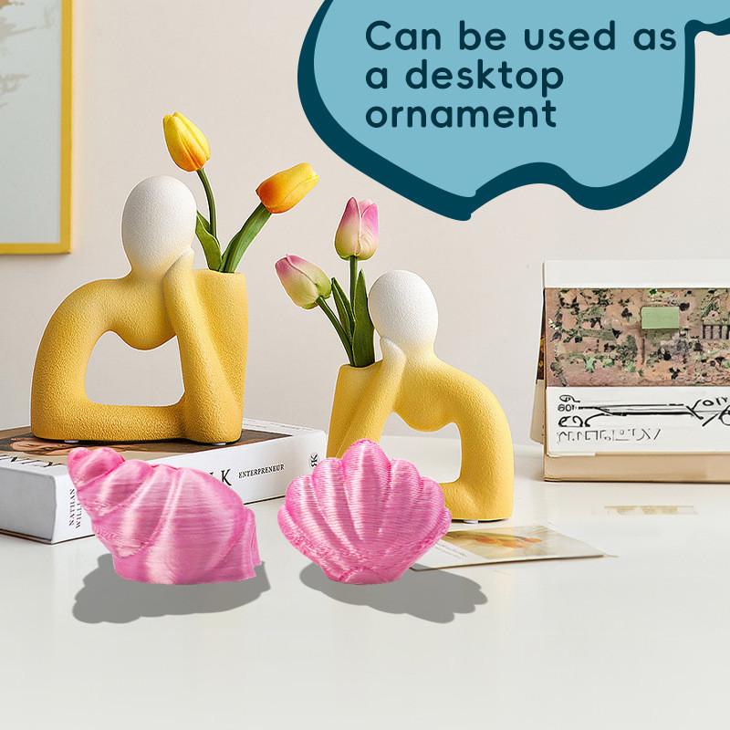 Shell Photo Frame Holder With Creative Design For Home Decor And Gift