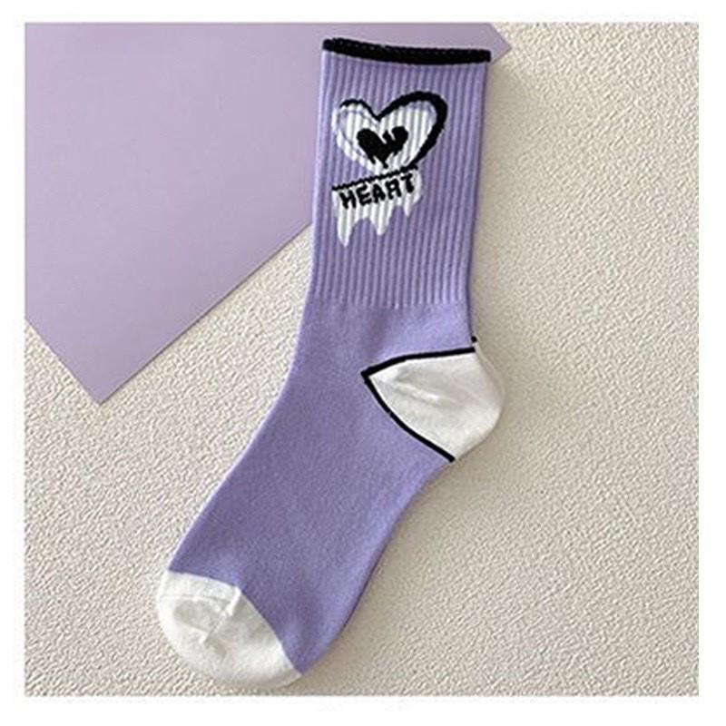 Socks For Women In Spring , With Three-dimensional Relief Design, Soft And Comfortable Women's Long Socks