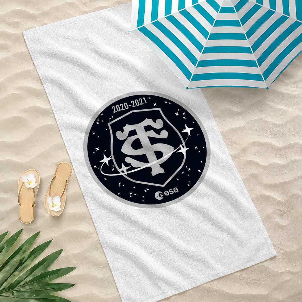 Rugby Club S-Stade Toulousain Towel Towel beach towel, quick drying absorbent bath towel for Swim,Gym,Camping,Outdoor hot