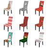 Festive Christmas Chair Cover With Great Elasticity Perfect For Any Furniture