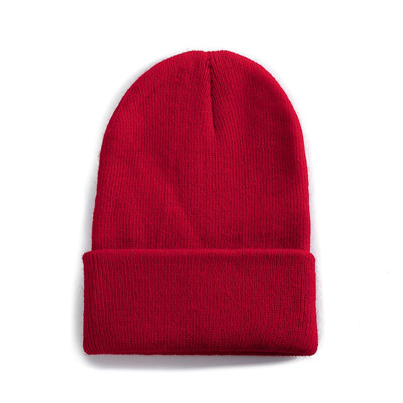New Unisex Multicolor Autumn & Winter Beanie Hat Men Women Basic Daily Beanie Soft Knitted Hat All-match Streetwear Cap