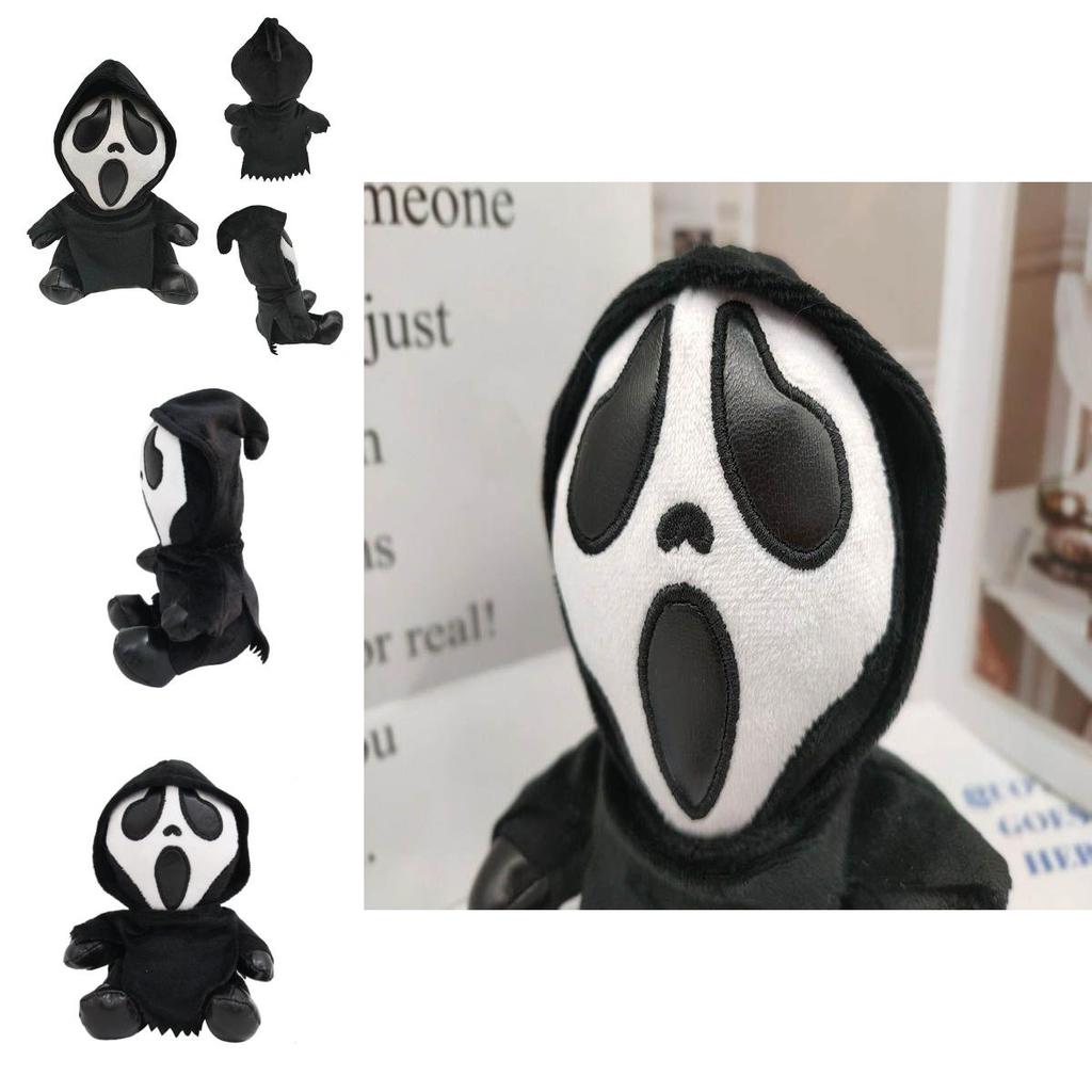Krzyk Ghostface Pluszowa Lalka Do Dekoracji Domu I Imprez o Tematyce Horroru 7,87 Cala