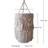 Handmade Nordic Bohemian Cotton Rope Lampshade Pendant Light for Home Décor