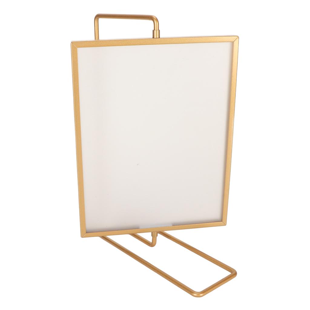 Y5578 Gold Metal Rotating Photo Frame Double Sided Rotating Floating Photo Frame for Home