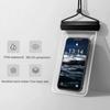 Transparent Waterproof Phone Pouch for Phones Under 7.2 Inches with Lanyard for Diving