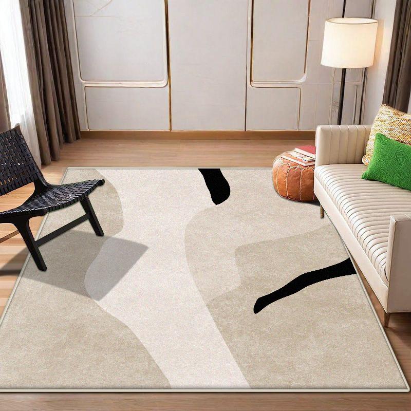Modern Area Rug For Living Room Under Coffee Table Bedroom Large Non-Slip Machine Washable