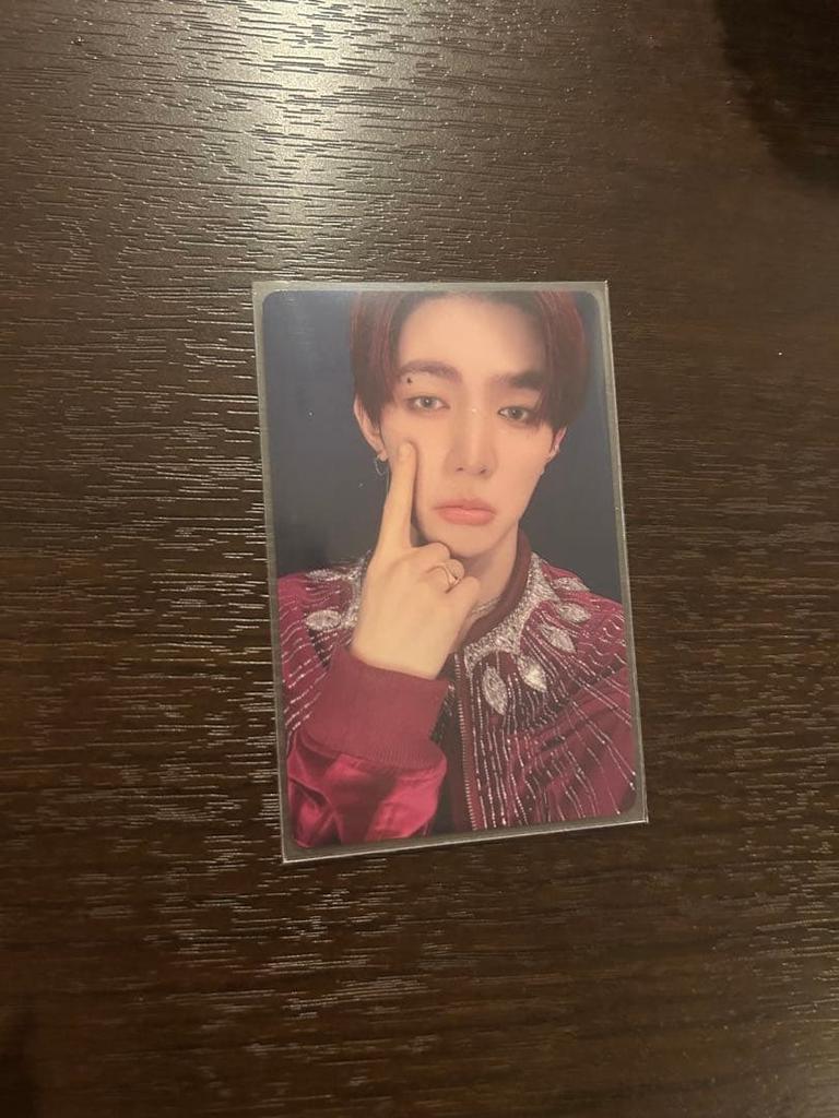 [USED] Zhang Hao Rock Paper Scissors Off Event Loss Trading Card Zb1