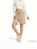 2025 Summer High Waist Drawstring Solid Color Casual Women's Shorts - Loose & Versatile Sporty Style