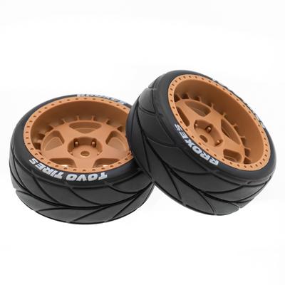 Remote Control Off-Road Car Tires 66*46*26mm 4pcs Replacement for TAMIYA TT02 XV01 HSP 94123 HPI